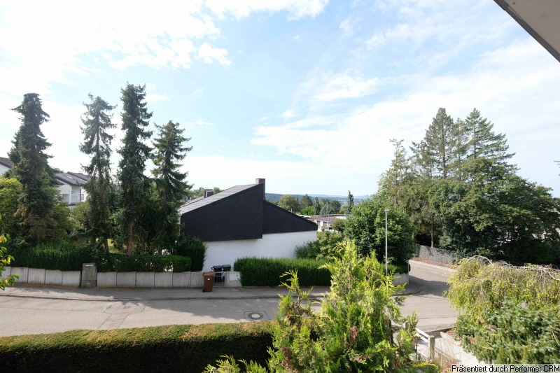 Ausblick Balkon Südseite