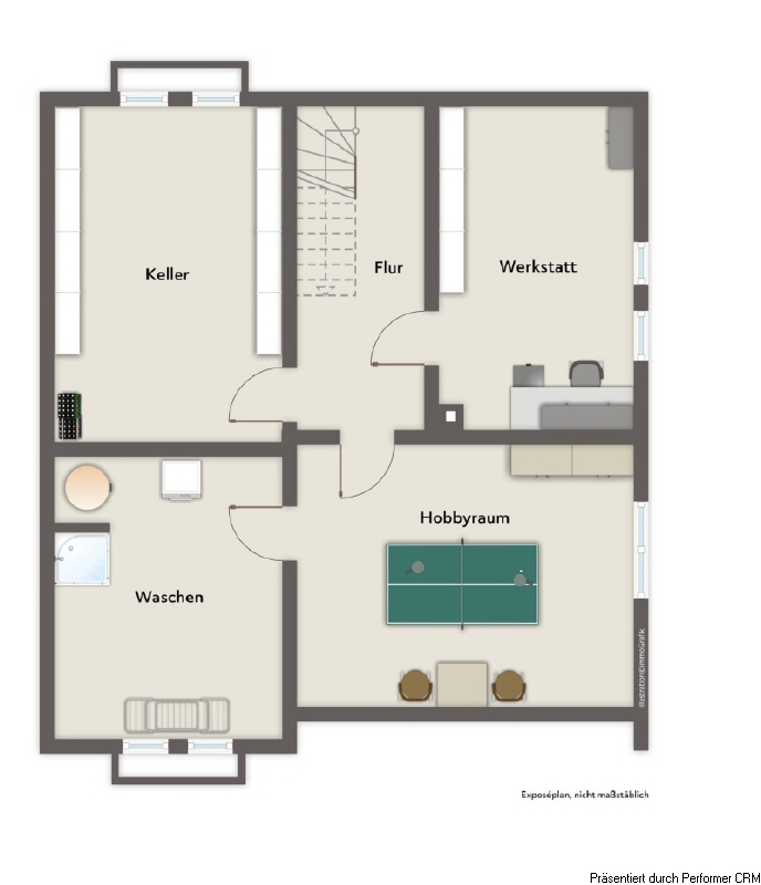 Grundriss Untergeschoss Grundriss Untergeschoss