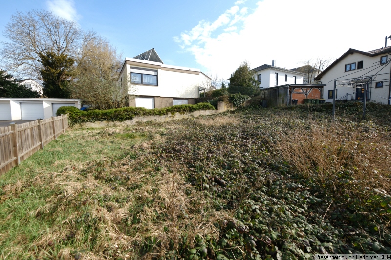 Bauplatz Blick nach Südosten