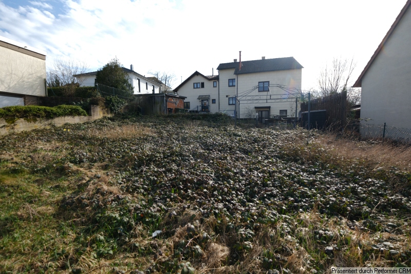 Bauplatz Blick nach Südwest