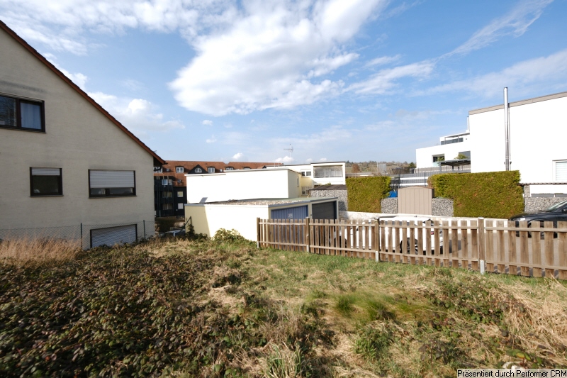 Bauplatz Blick nach Norden