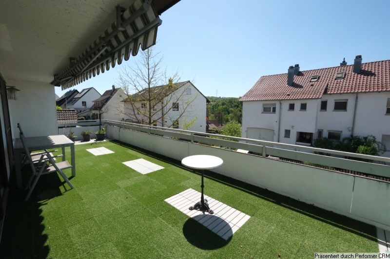 Balkon- und Terrassenbereich Blick nach Süden