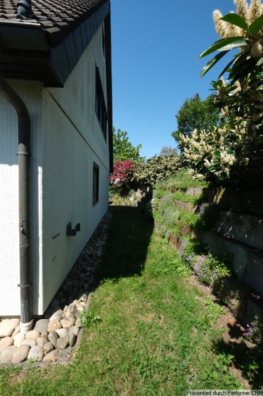 Garten auf der Nordostseite