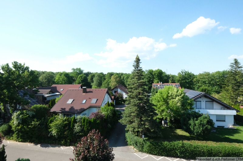 Ausblick nach Norden aus der Küche