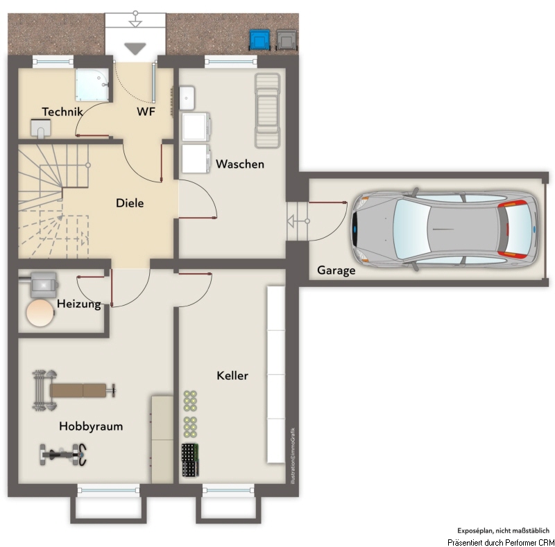 Grundriss UG