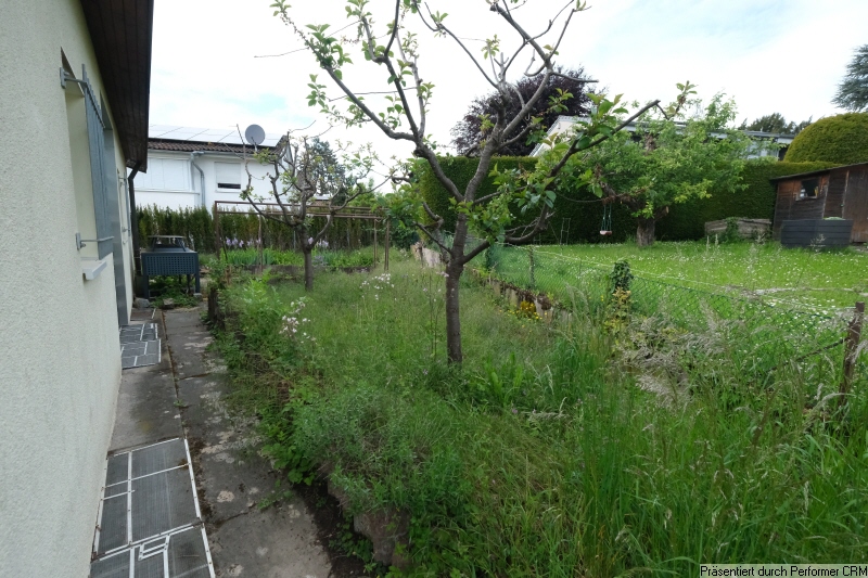 Garten nach Nordosten