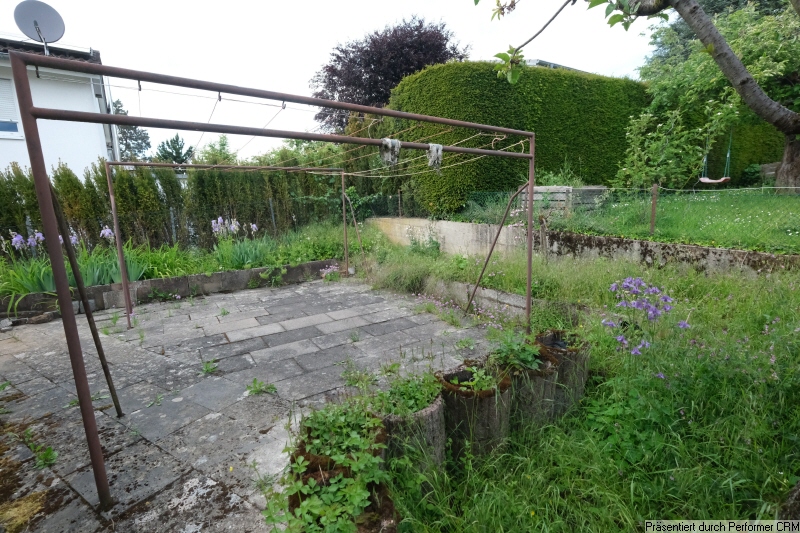 Garten nach Nordosten