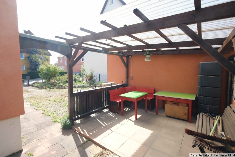 Überdachte Terrasse