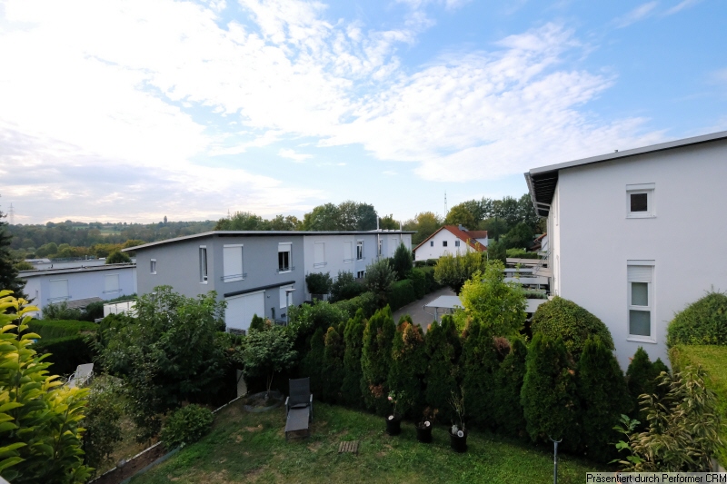 Ausblick Balkon