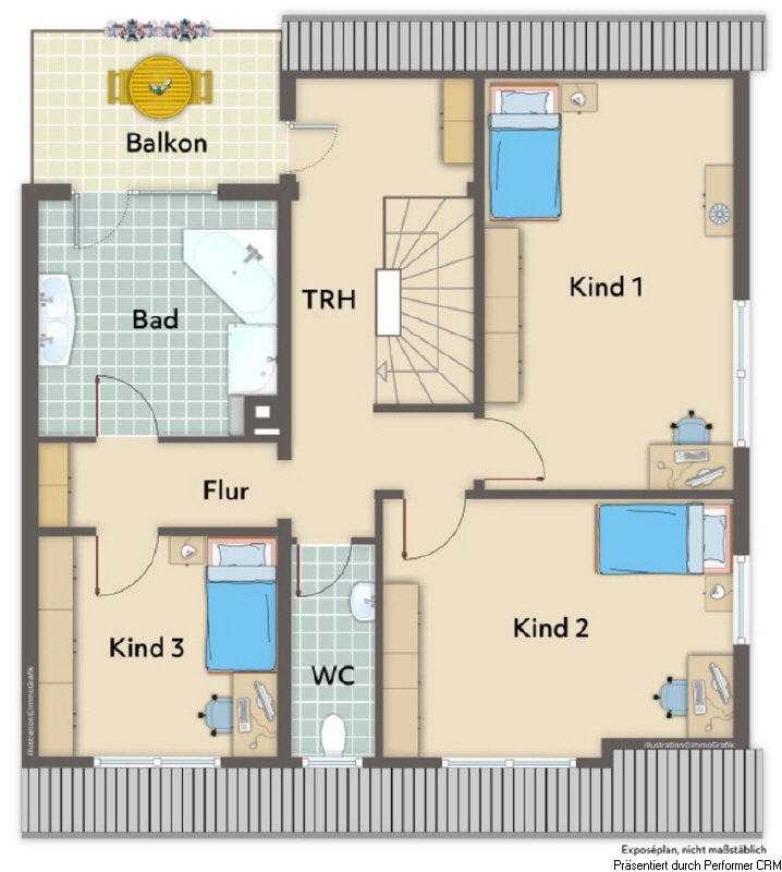 Grundriss DG Grundriss DG