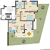 Grundriss Wohnung 2