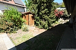 Garten auf der Westseite