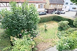 Übersicht Garten vom Balkon des EFH Übersicht Garten vom Balkon des EFH