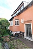 Hausansicht mit Veranda Nordwest