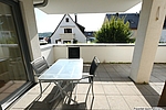 Überdachter Balkon nach Südosten