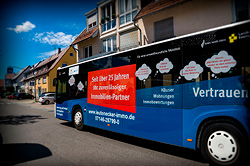 ÖPNV, Remseck am Neckar, Leutenecker Immobilien Bus